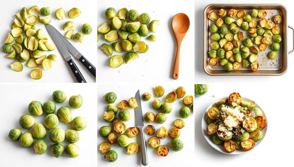 Roasting Brussels Sprouts Step-by-Step Roasting Brussels Sprouts Step-by-Step