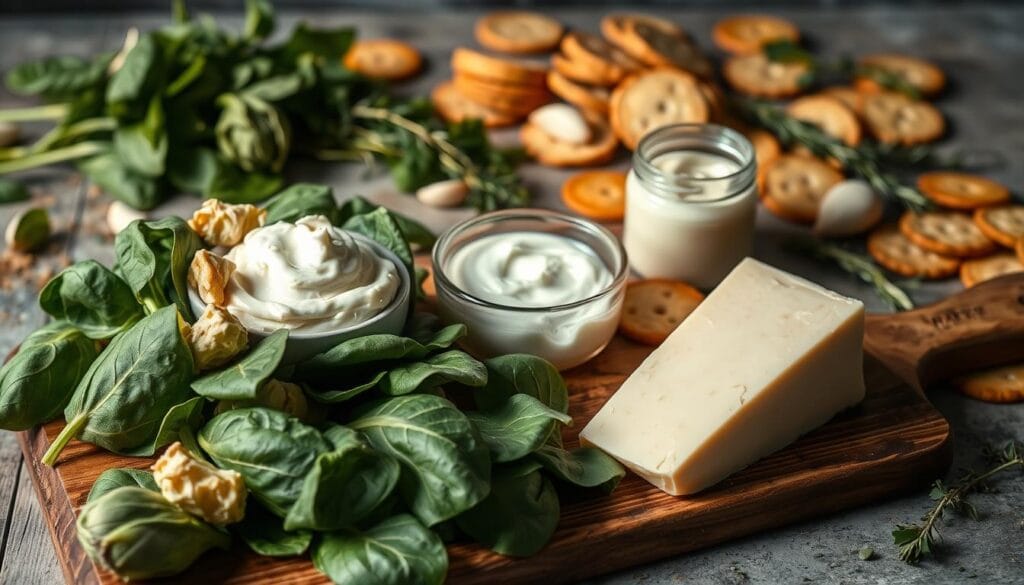 Spinach Artichoke Dip Ingredients Spinach Artichoke Dip Ingredients