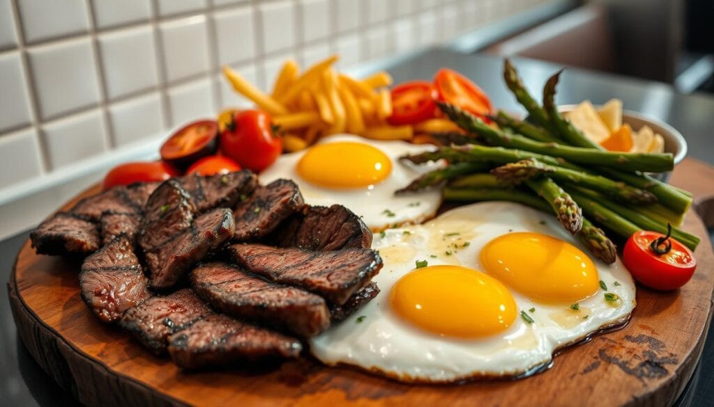 Steak and Egg Breakfast Sides Steak and Egg Breakfast Sides
