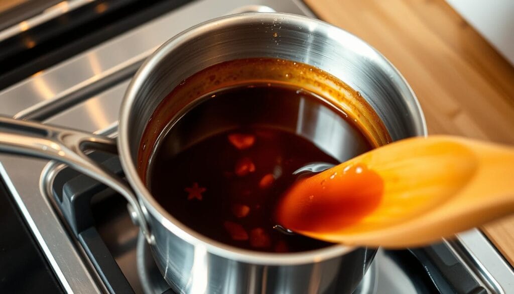 Teriyaki Sauce Preparation