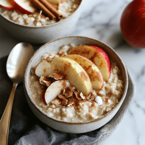 Apple Cinnamon Oatmeal