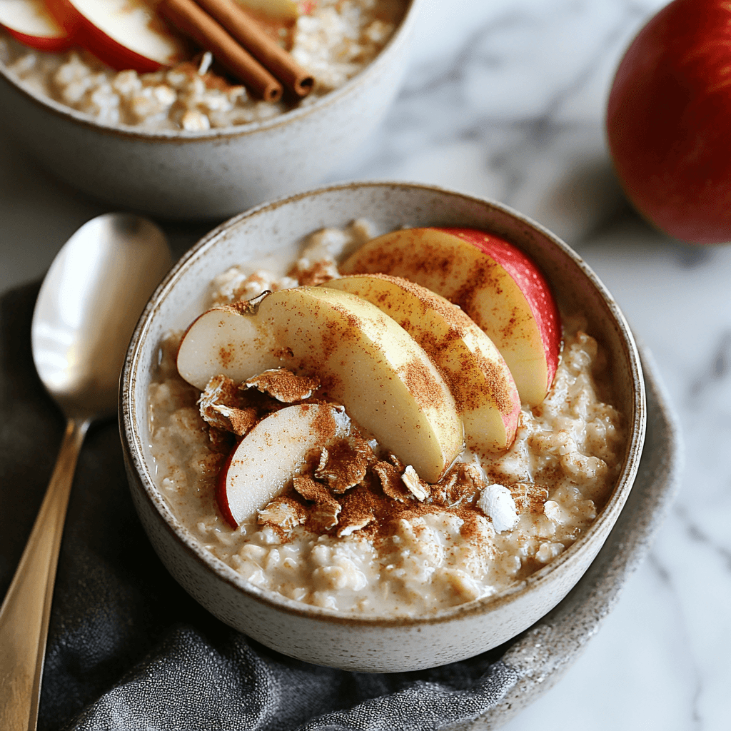 Apple Cinnamon Oatmeal