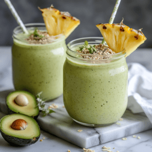 Avocado Pineapple Smoothie