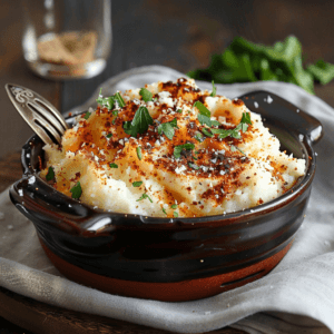 Cheesy Cauliflower Mash