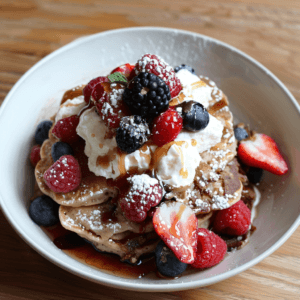 Cottage Cheese Protein Pancakes