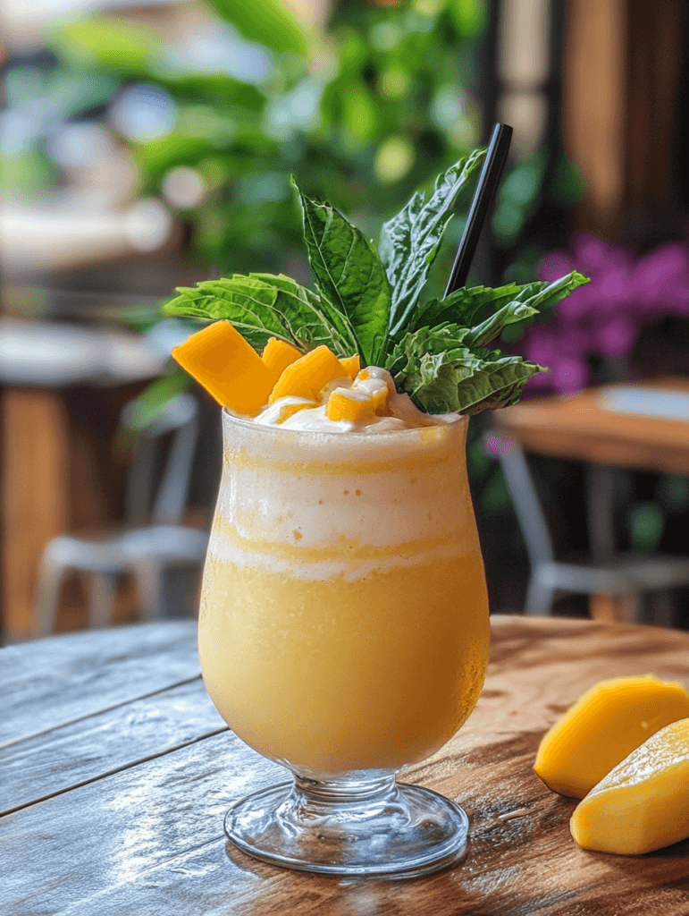 Mango Lassi 🥭🥛