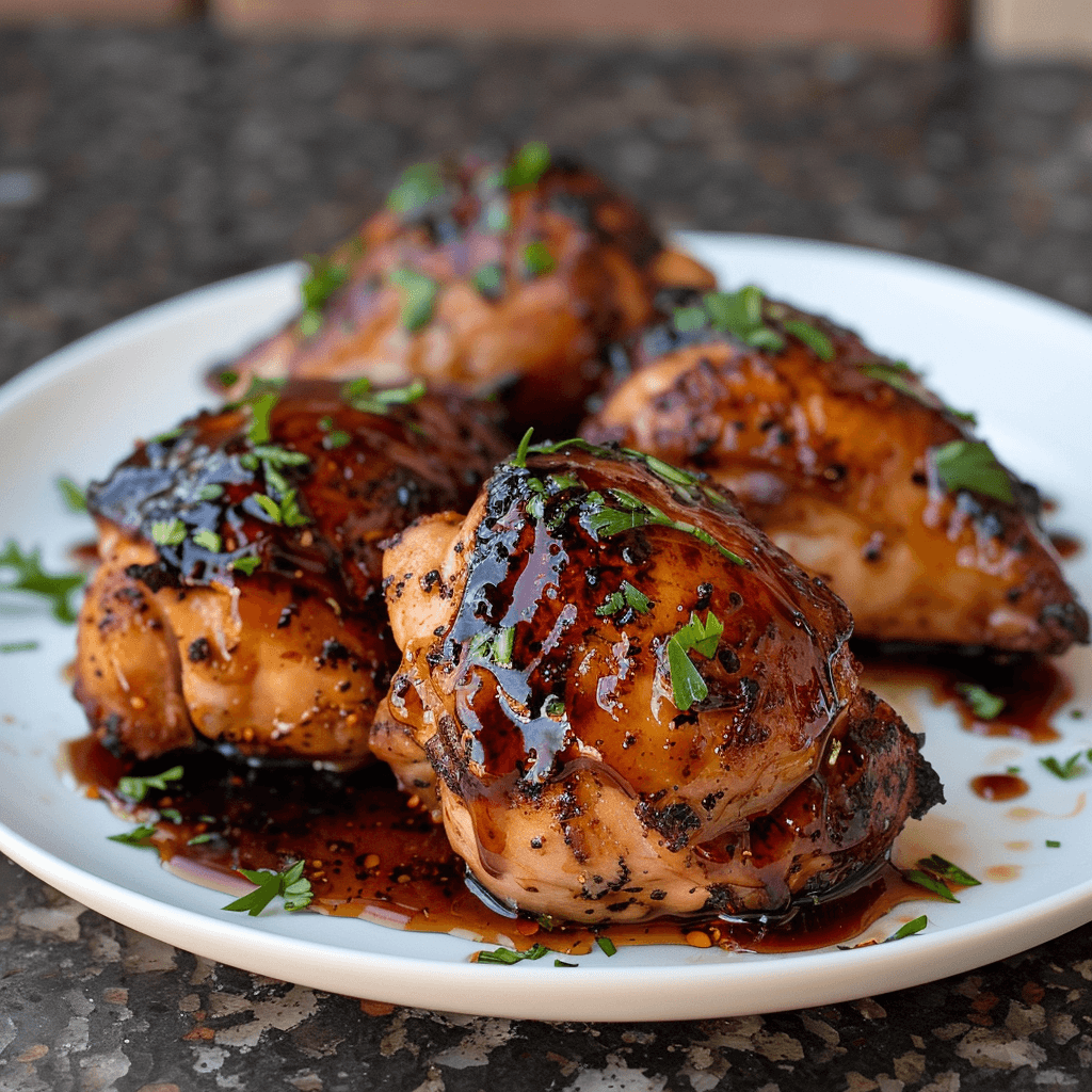 Delicious Balsamic Glazed Chicken Recipe