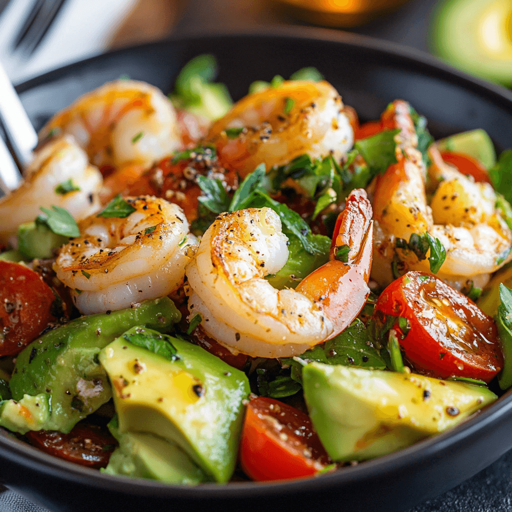 Fresh Avocado Shrimp Salad