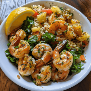 Grilled Lemon Garlic Shrimp
