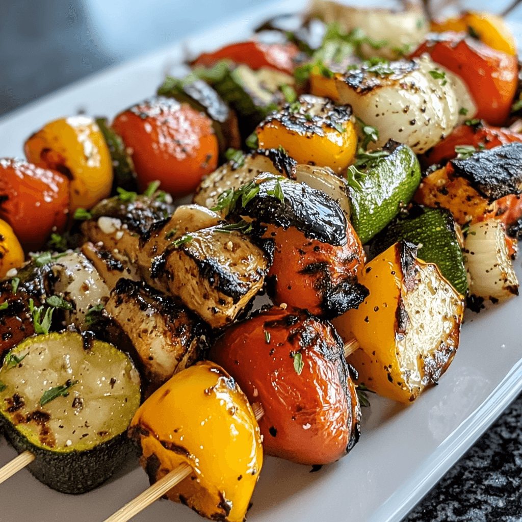 Grilled Veggie Skewers