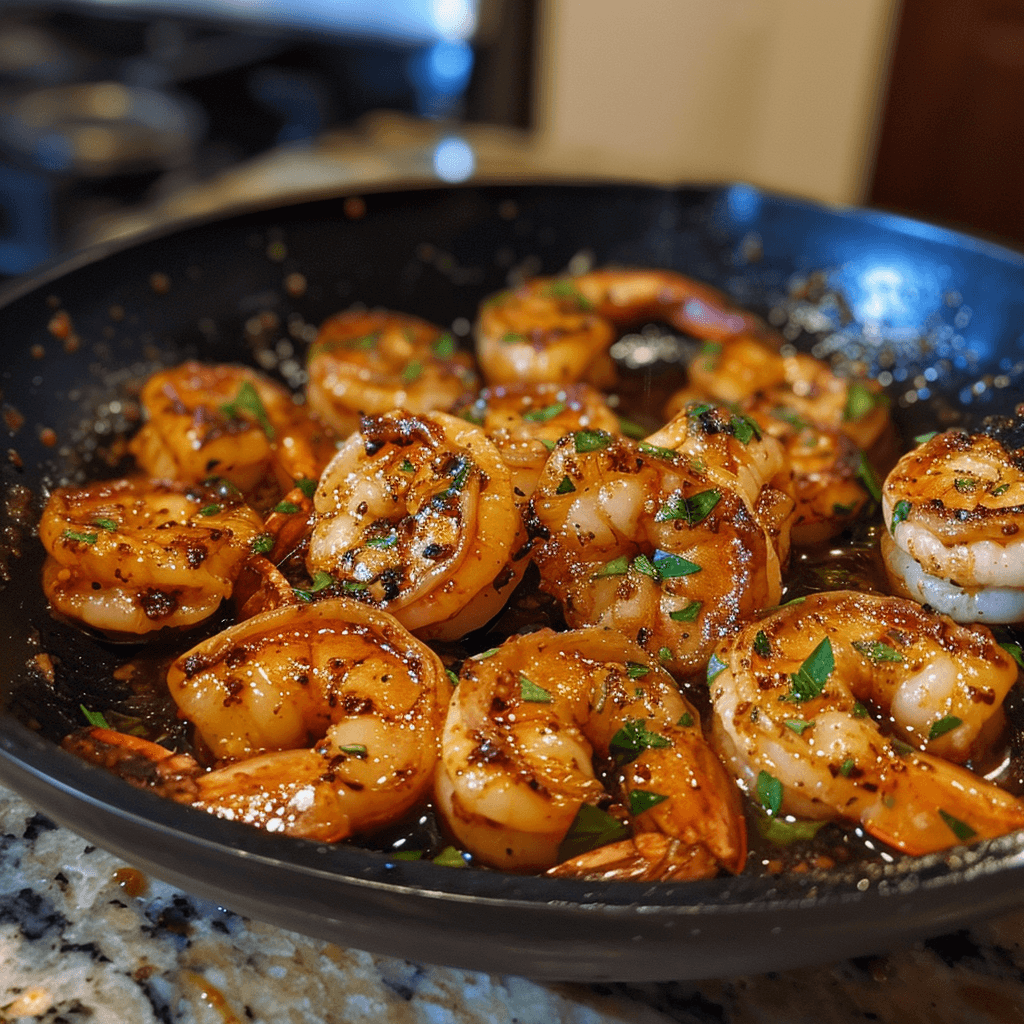 Honey Garlic Butter Shrimp