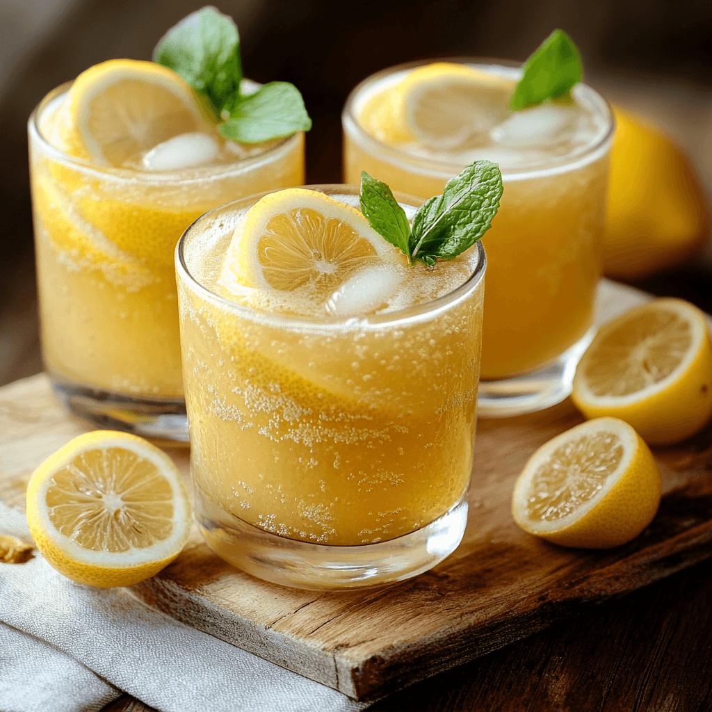 Lemon Ginger Detox Drink