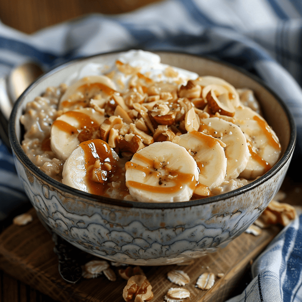 Peanut Butter Banana Oatmeal