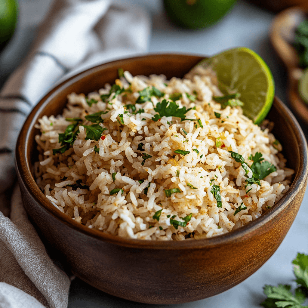 Spicy Cilantro Lime Rice