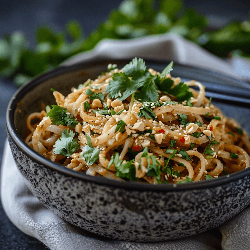 Spicy Thai Peanut Noodles