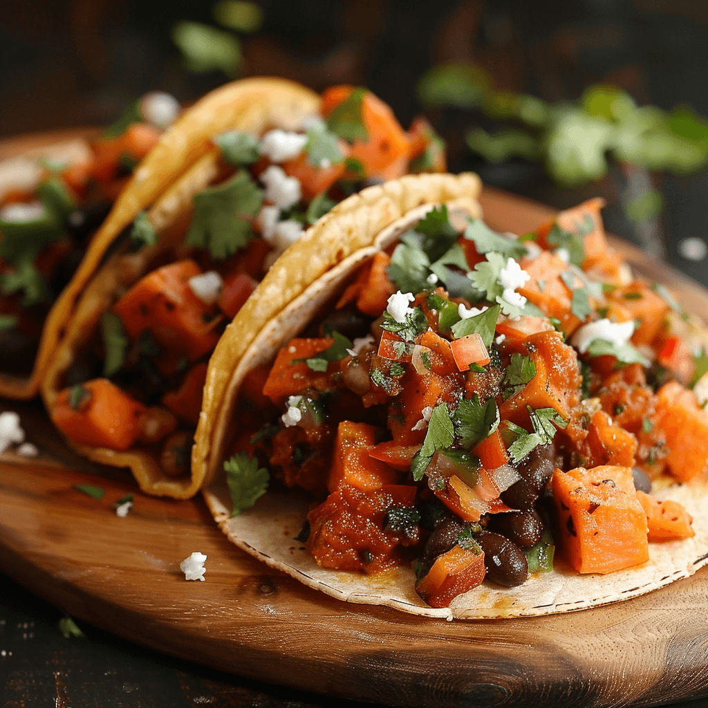 Sweet Potato & Black Bean Tacos
