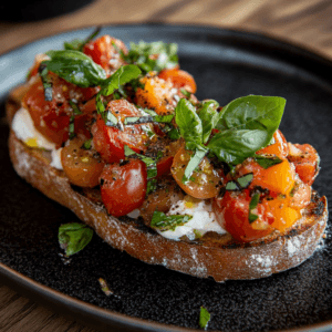 Tomato Basil Bruschetta