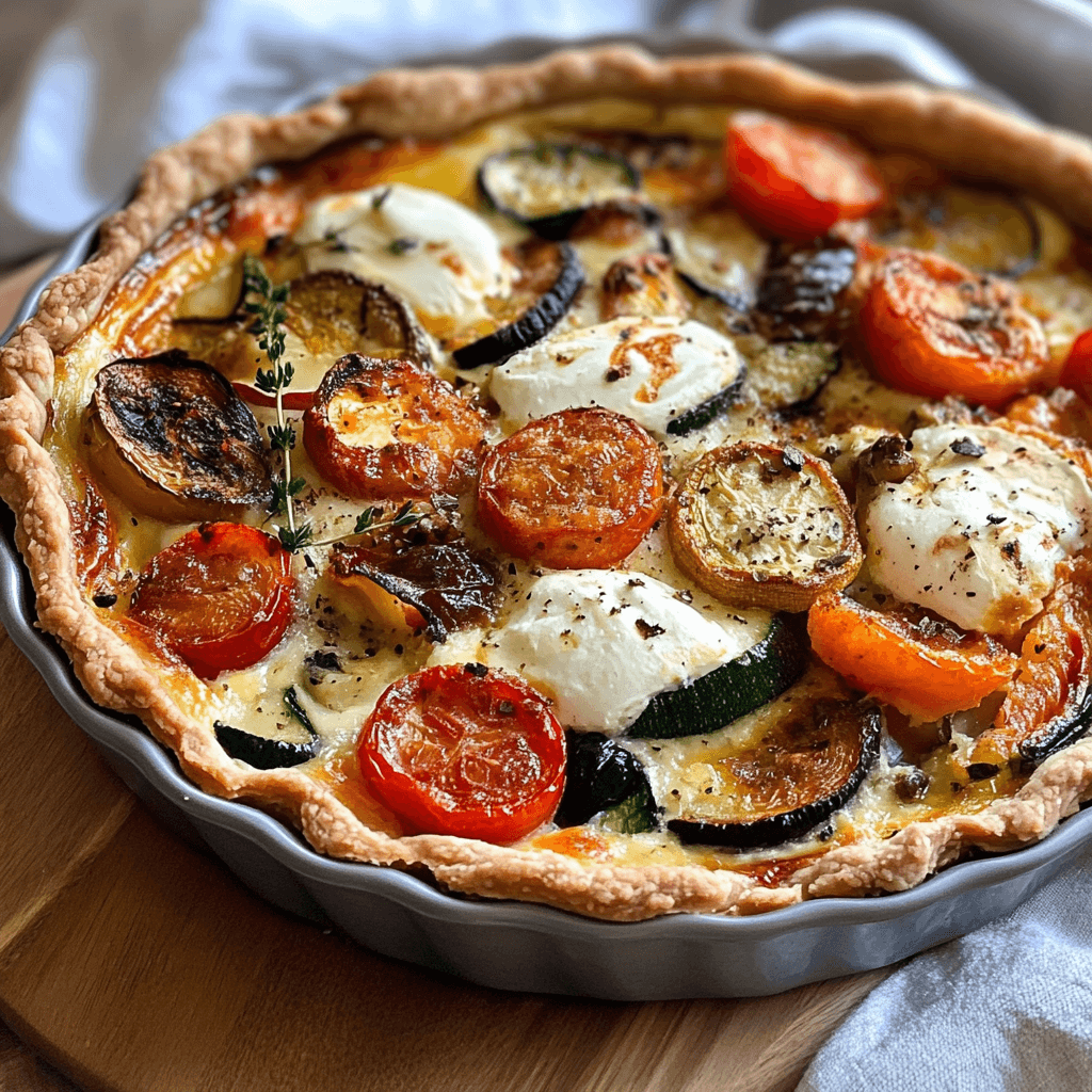 Vegetable Quiche