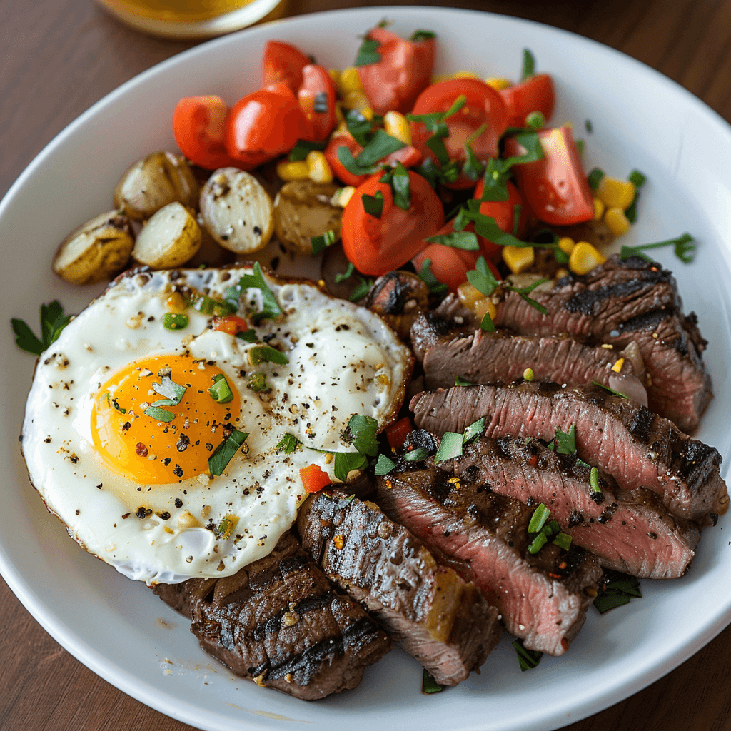 Steak & Eggs Breakfast Plate